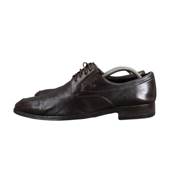 Bruno Magli Shoes Mens 9.5 Oxfords Derby Classic Leather Brown Dress Formal City main image 12